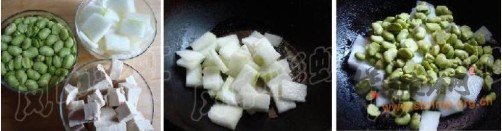 蚕豆冬瓜汤的做法