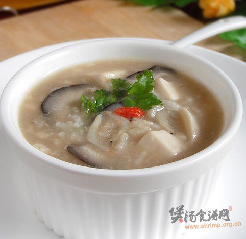 海陆什锦粥的做法