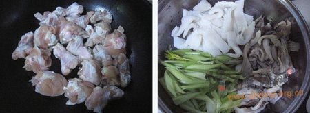 干锅香辣鸡煲的做法