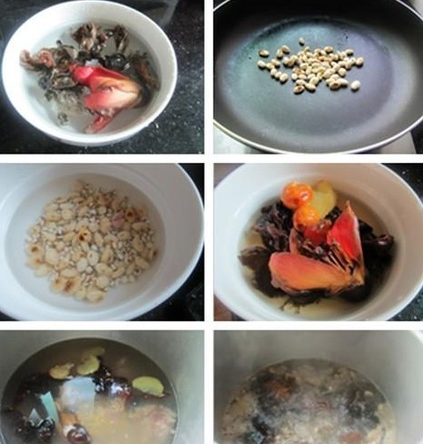 木棉花薏米扁豆煲猪骨的做法