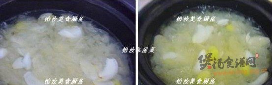银耳百合白果汤的做法