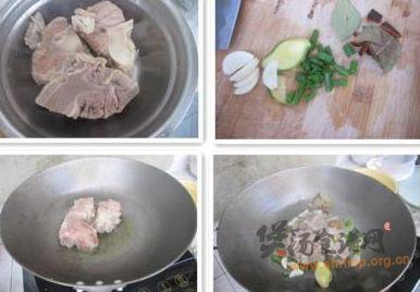 脊骨炖土豆的做法