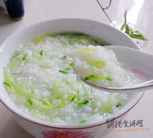 清香黄瓜米粥的做法