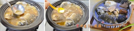 鲫鱼生地土茯苓汤的做法