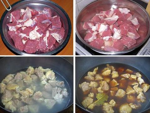 胡萝卜炖牛腩的做法
