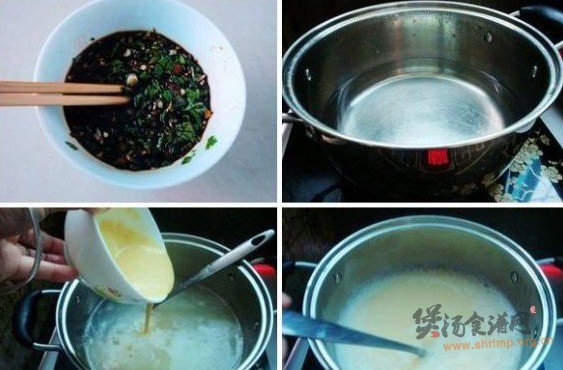 豌豆汤米粉的做法