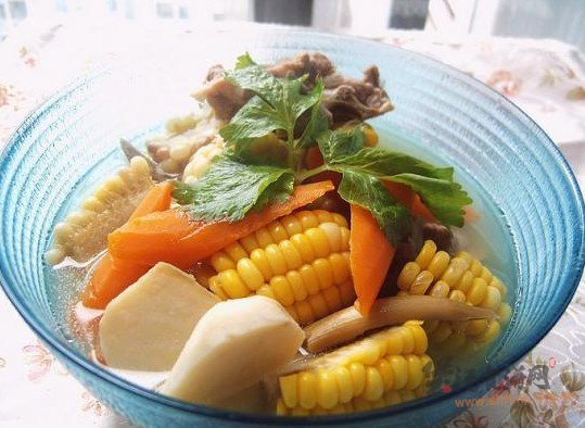 杂粮排骨汤的做法