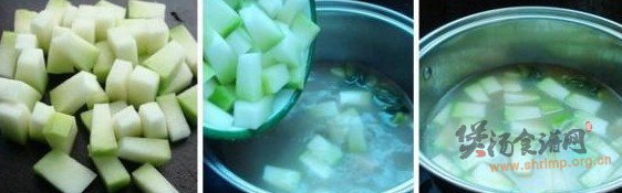 绿豆冬瓜保健汤的做法