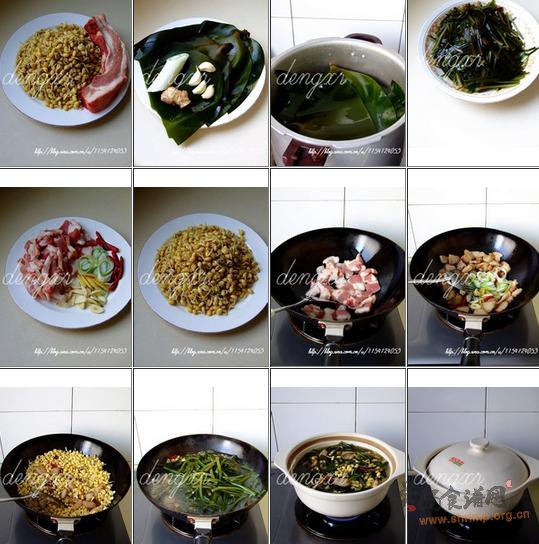 海带炖黄豆的做法