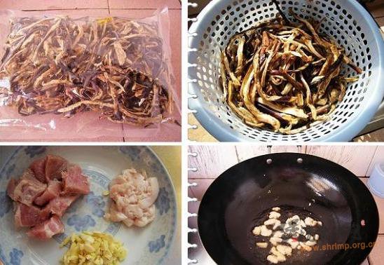 肉块炖茄子干的做法