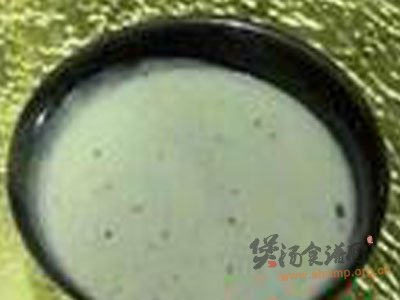 牛奶姜汁韭菜汤的做法
