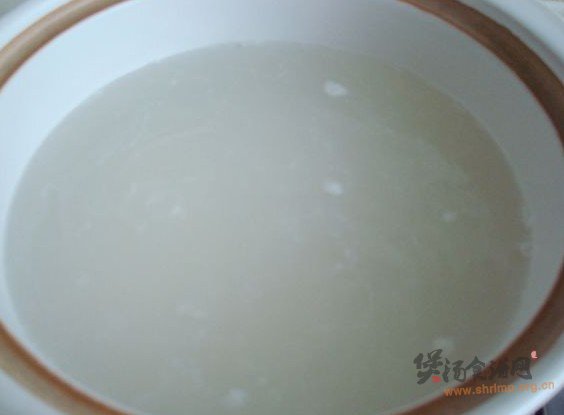 栗子鸡丝粥的做法