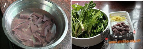 (图)菠菜猪肝汤的做法