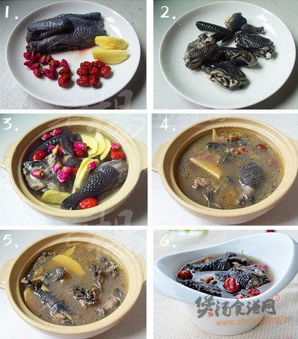 美颜乌鸡汤的做法