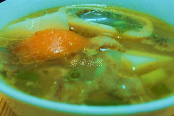山药牛腩炖牛骨的做法