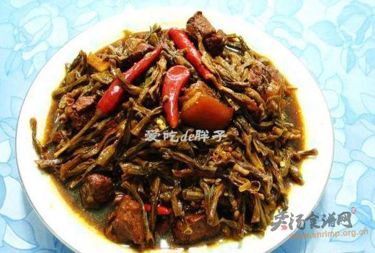 干豆角炖五花肉的做法