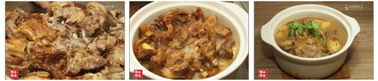 孜然羊肉煲的做法
