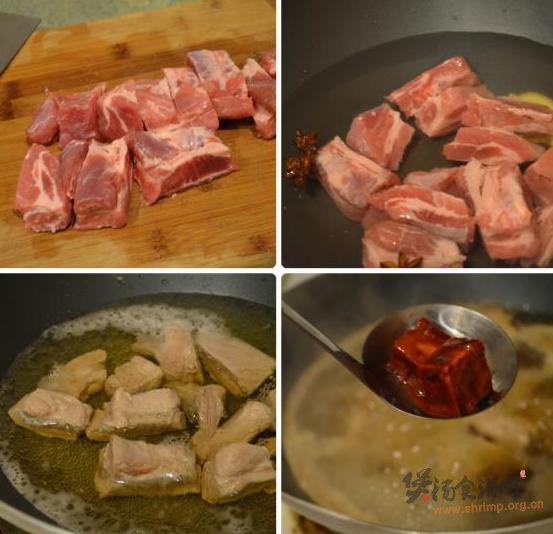 腐乳炖肉的做法