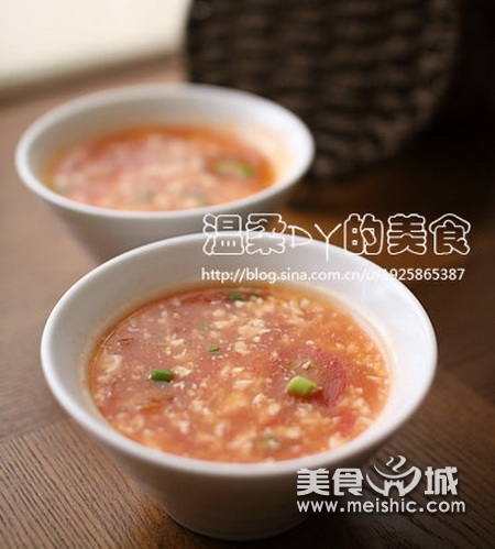 番茄豆花的做法