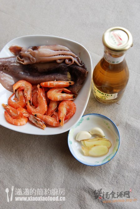 清酒煮海鲜的做法
