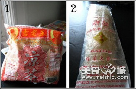 凉茶果冻的做法