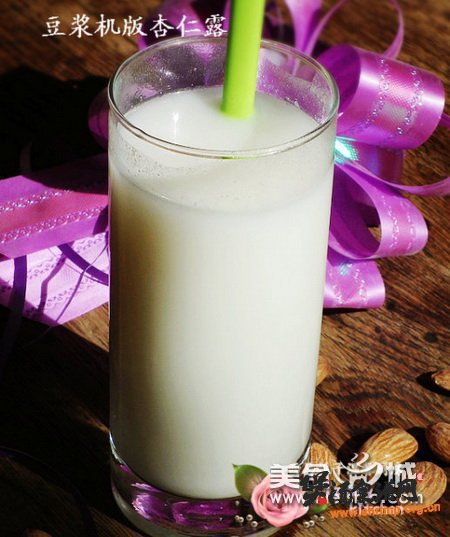 豆浆机版杏仁露的做法