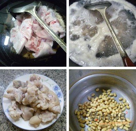 黄豆猪蹄汤的做法