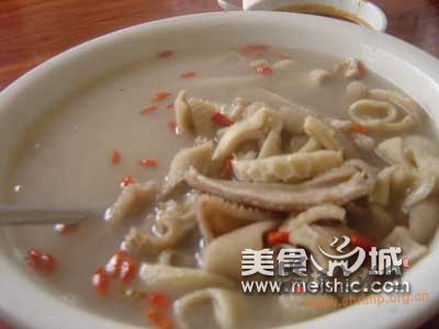 羊肚汤的做法