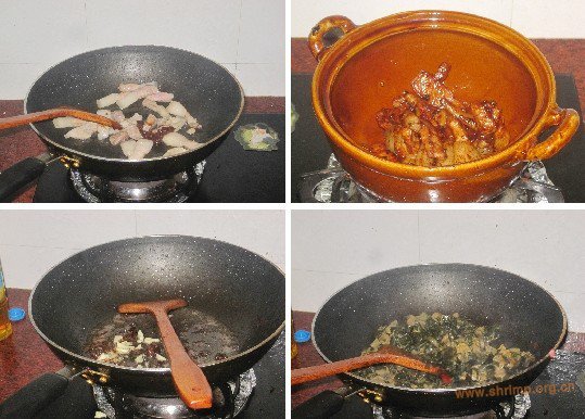 梅菜腩肉煲的做法