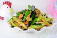蒜苗炒盐煎肉的做法
