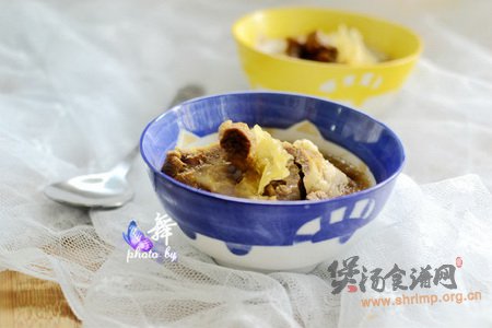 姬松茸大骨汤的做法