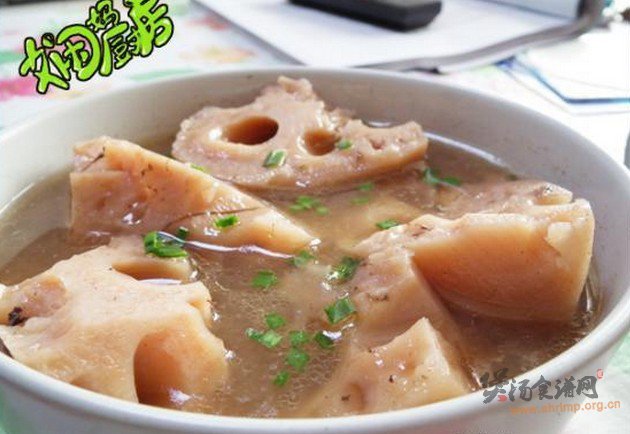 莲藕大骨汤的做法