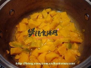 奶油南瓜羹的做法