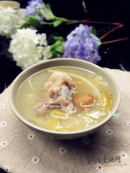 鲜霸王花煲猪骨的做法