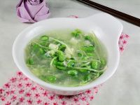 豆腐豆苗蛋花汤的做法