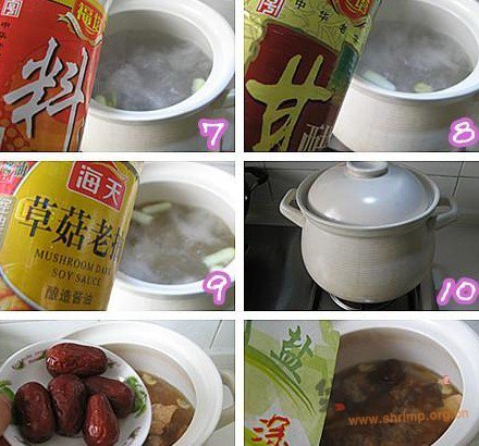 红枣炖排骨的做法