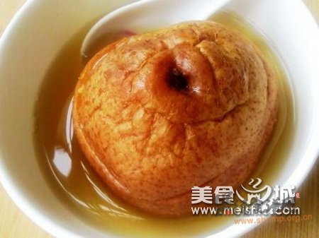 (图)冰糖川贝炖雪梨的做法