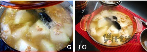 冬瓜灵芝汤的做法