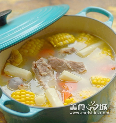 田园大排汤的做法