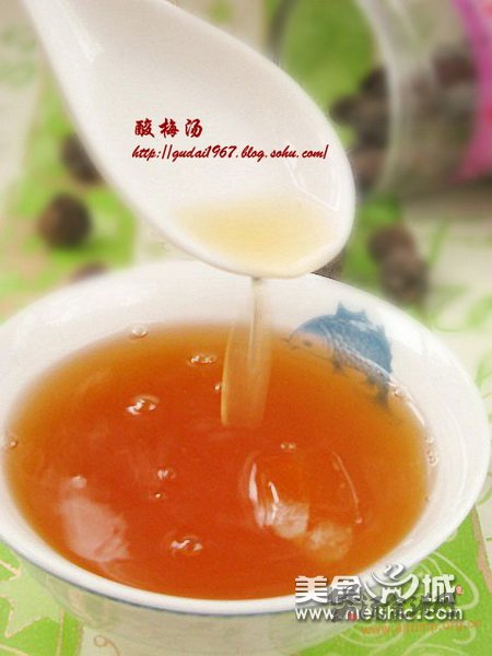 酸梅汤如何做的做法