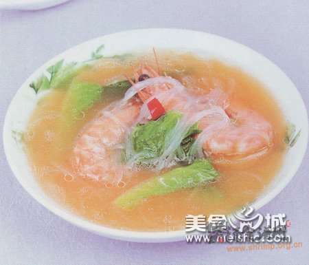 粉丝鲜虾煲的做法