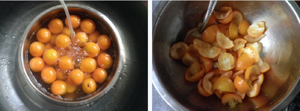 金桔柚子茶的做法