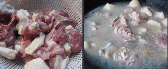 酸萝卜鸭煲的做法