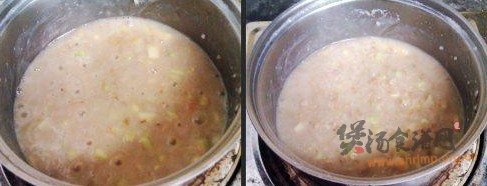 西瓜燕麦奶糖粥的做法