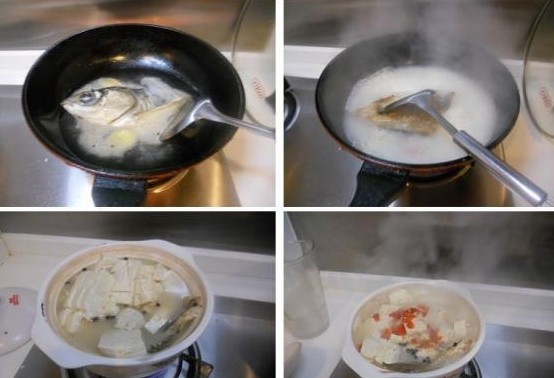 咸鱼头冻豆腐煲的做法
