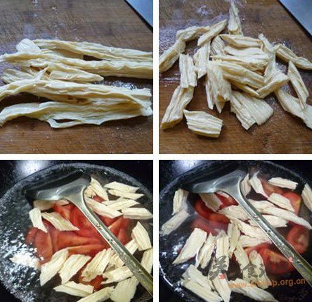 腐竹西红柿汤的做法