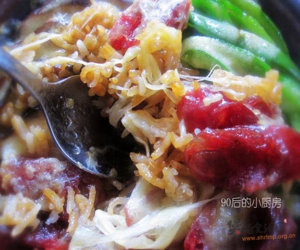 焗烤煲仔饭的做法