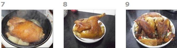电饭煲美味盐焗鸡的做法