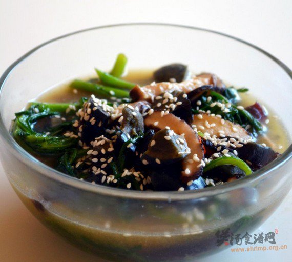上汤茼蒿的做法
