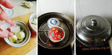 冰糖无花果炖梨的做法